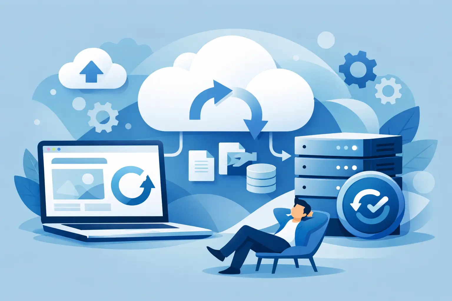 Backup automático para sites sem dor de cabeça